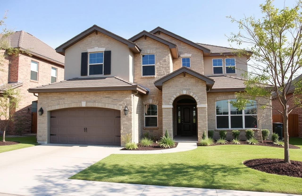 Typical home in Cibolo, TX