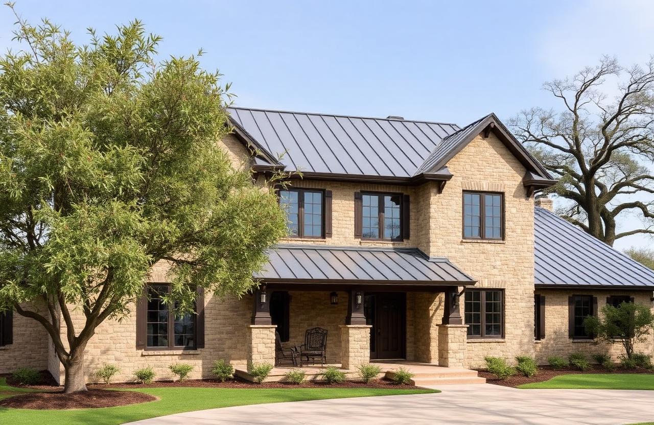 Typical home in New Braunfels, TX