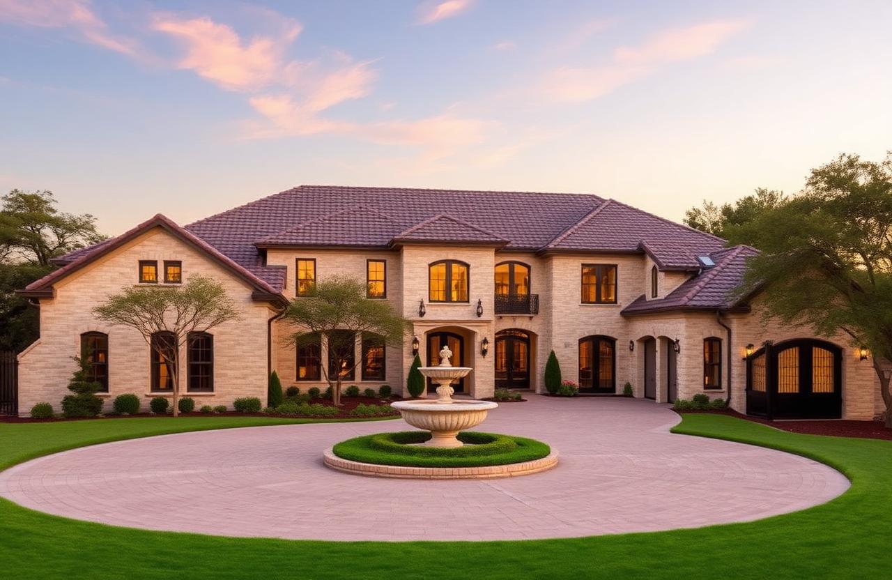 Typical home in The Dominion, TX